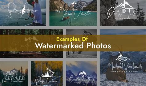 examples of watermarks.